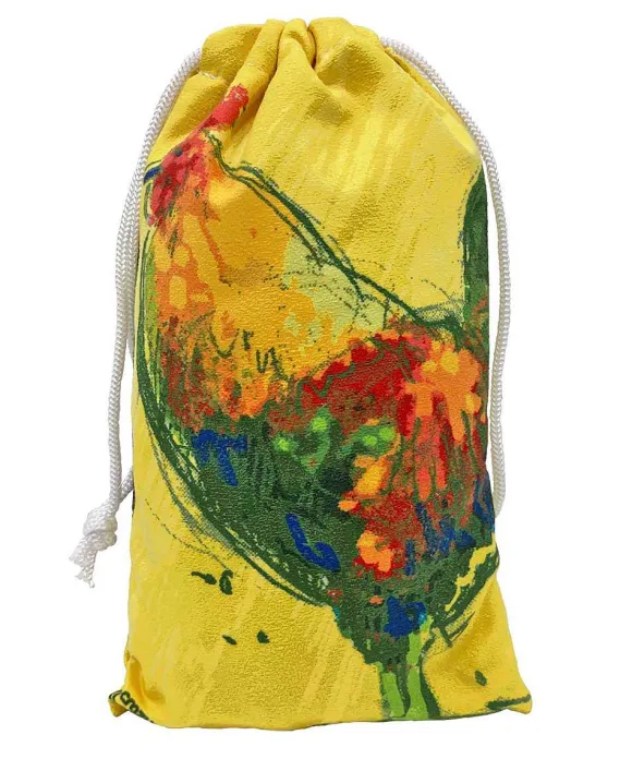 Towels>Crazy Shirts Chicken Scratch - Microfiber Beach Towel