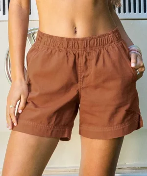 Shorts>Crazy Shirts Cinnamon Dyed Shoreline Twill Shorts