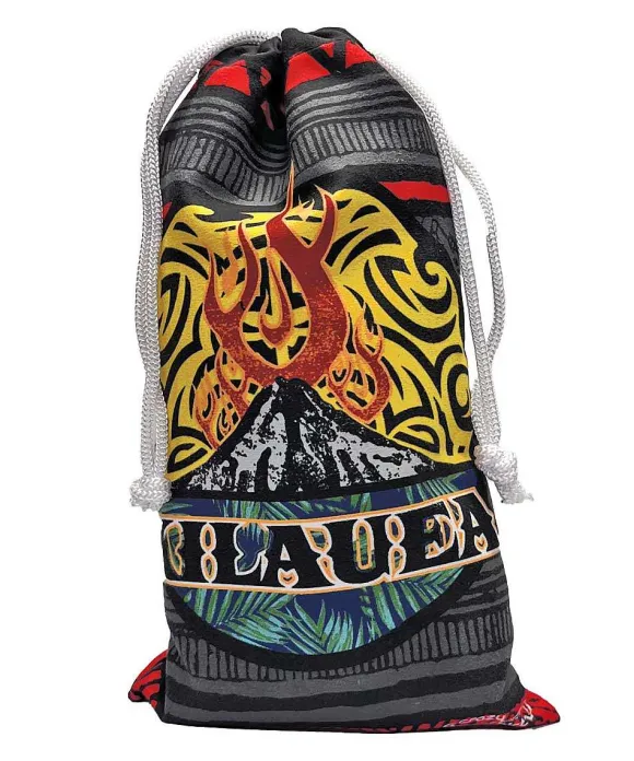 Towels>Crazy Shirts Kilauea Flame - Microfiber Beach Towel