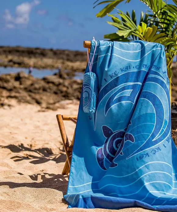 Towels>Crazy Shirts Malama - Microfiber Beach Towel