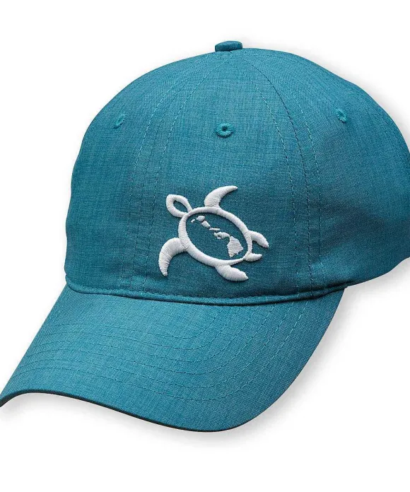 Hats>Crazy Shirts Paradise Honu - Teal Polyester Hat