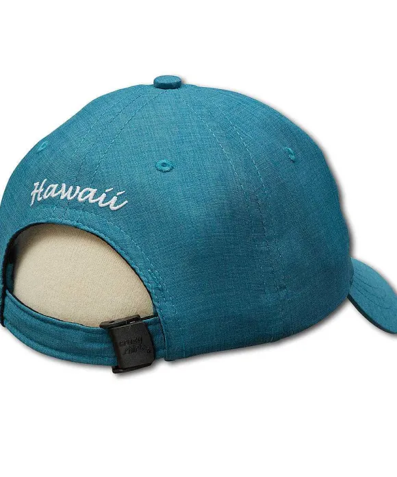 Hats>Crazy Shirts Paradise Honu - Teal Polyester Hat