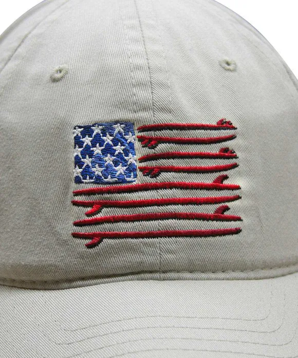 Hats>Crazy Shirts Surf United - Ivory Twill Hat