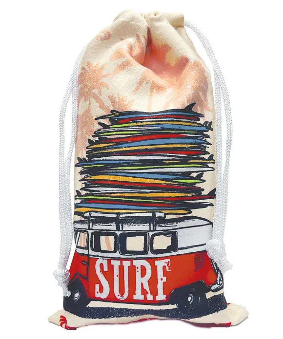 Towels>Crazy Shirts Volkswagen Surfmobile - Microfiber Beach Towel